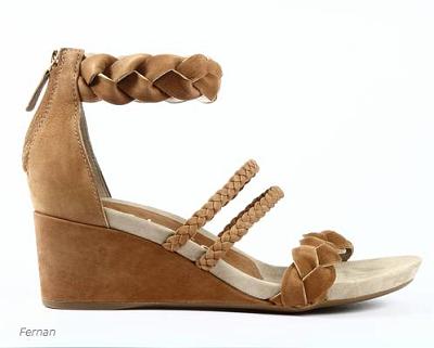 Sommerschuhe mit geflochtenen Riemchen_FERNAN